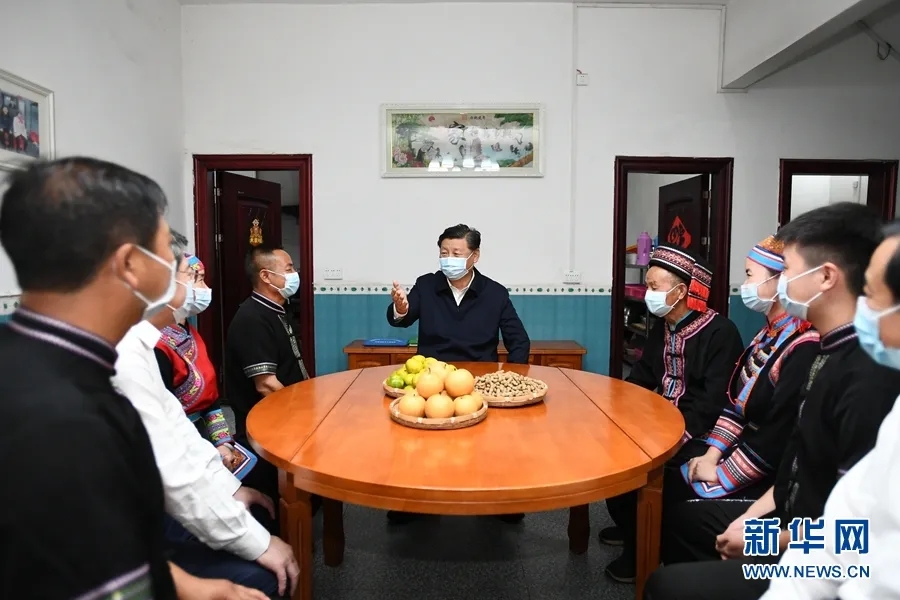 “让中国人民翻身得解放、走上小康幸福路，我们说到做到”